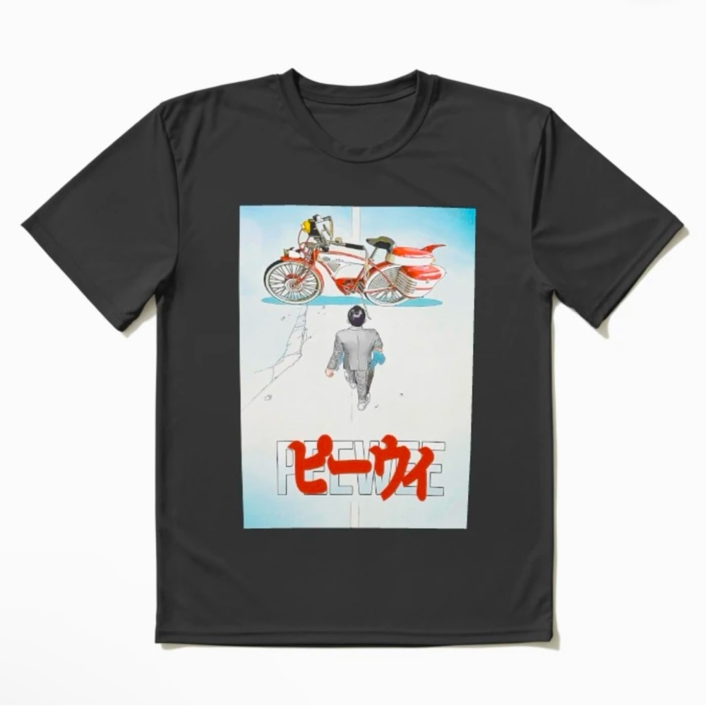🇯🇵 New! Peewee Akira Unisex Japanese Tshirt